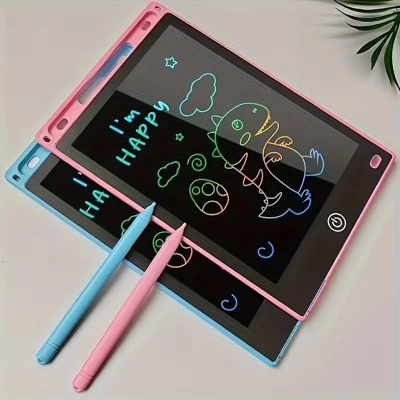 Nuovissimo Bestseller 21. Tavoletta da disegno da 59 cm, tavoletta elettronica LCD per ragazzi e ragazze, tavoletta con schermo colorato, lavagna per scrivere, regalo educativo di Natale e compleanno, lavagna didattica per bambini in età prescolare, giocattolo elettronico per l'apprendimento, robusta e resistente alle cadute, durevole, angoli arrotondati che non danneggiano le mani, più sicura per l'uso da parte dei bambini