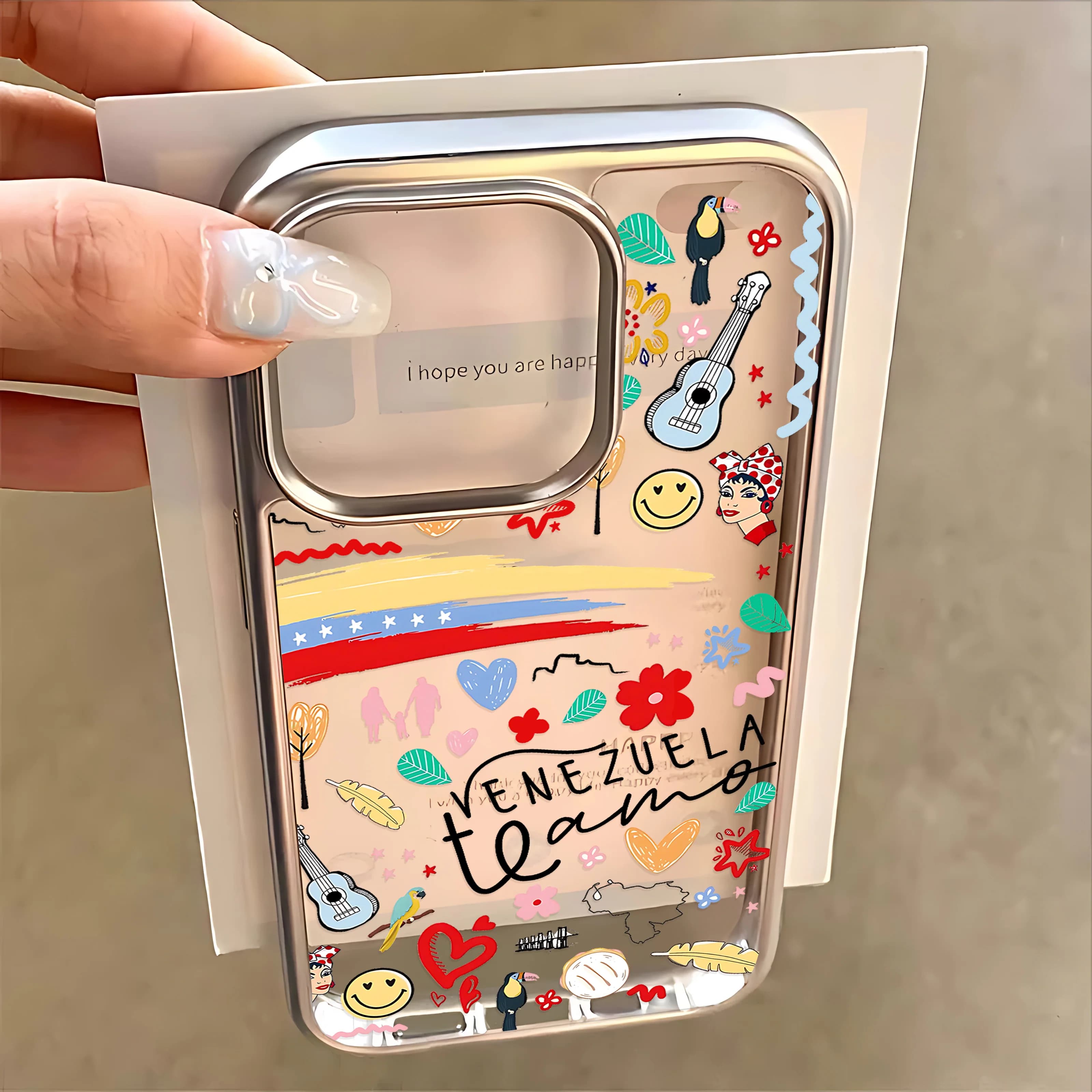 Venezuela Culture Phone Case for iPhone 17 16e 16 15 14 13 12 11 Air Pro Max X XR XSMAX 8 7 Plus Luxury Clear Soft Back Cover