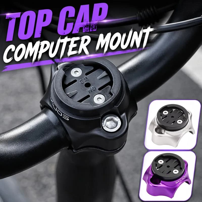 Bike Computer Stem Mount For Java Neo Brompton Folding Bike Top Cap Gps Camera Flashlight Light Phone Bicycle Holder