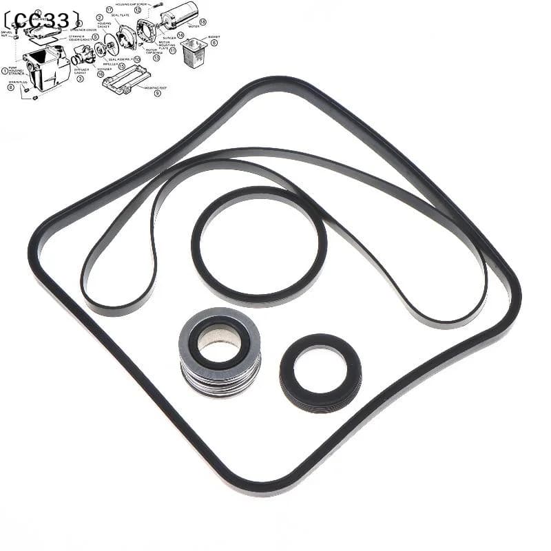 Hayward Pool Pump O Ring Seal Repair Kit SPX1600TRA Shaft Seal Assembly Replacement Parts For Swim Pool Pump Maintenance〔CC33〕