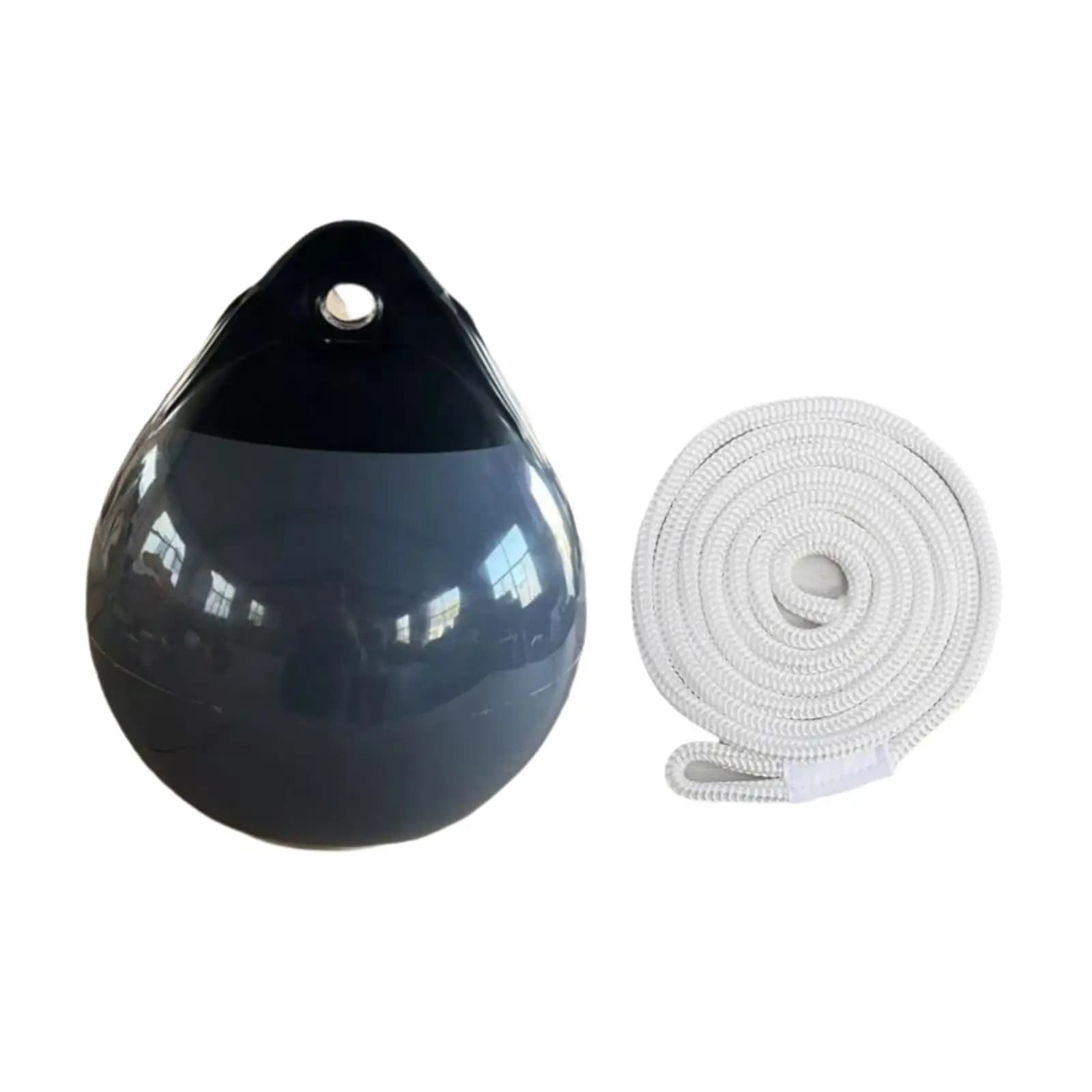 Boat Mooring Ball with Eyelet, Includes 1.5M Rope for Anchoring