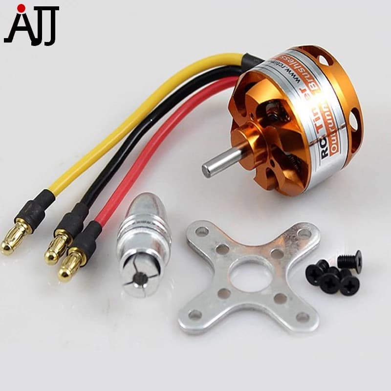RCTimer 2208 motore Brushless 1100KV 1450KV 1800KV 2600KV 2-3S per aereo RC motore Outrunner senza spazzole Multi-elicottero