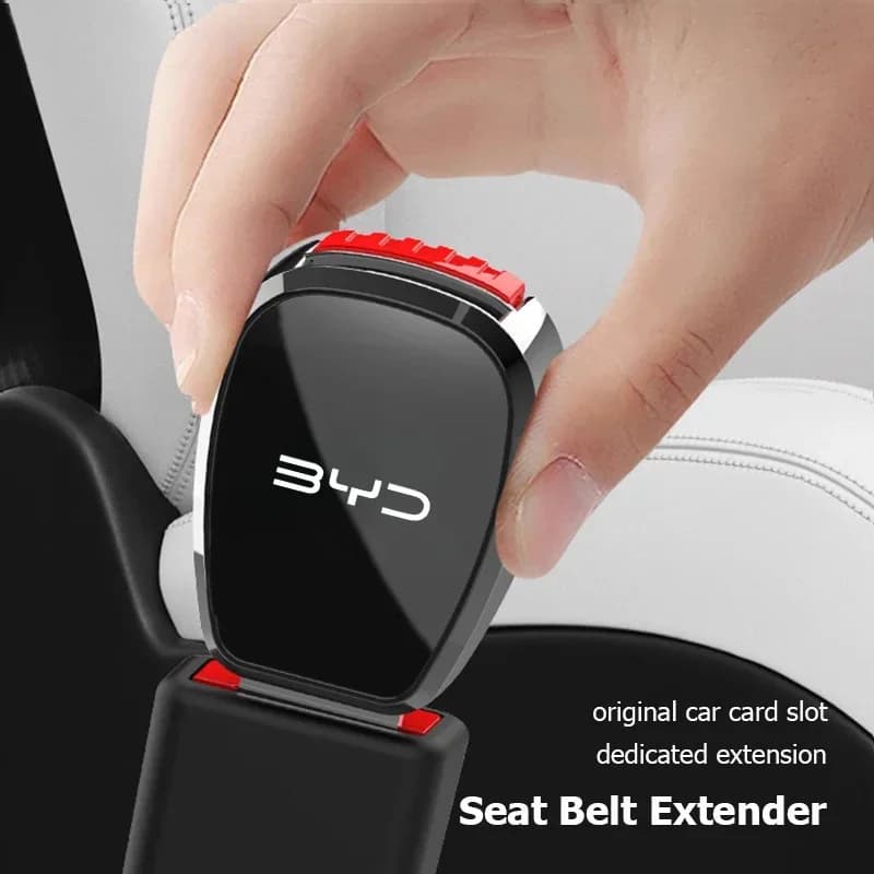 Auto Cintura di Sicurezza Fibbia Spina Auto Cinghia di Sicurezza Estensione Accessori interni Per BYD Tang F3 E6 Atto Yuan Plus Song Max G3