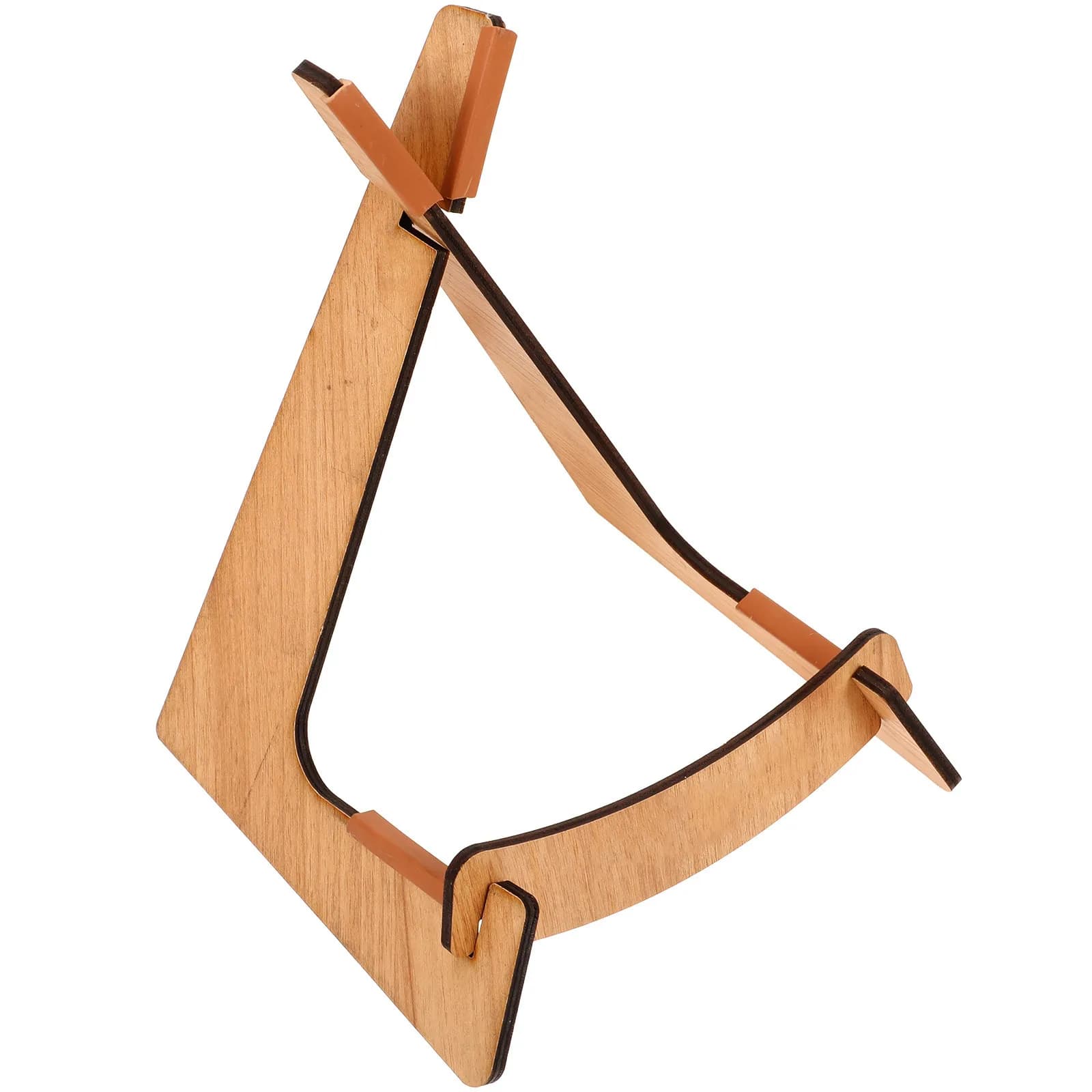 Supporto in legno per strumenti musicali, per ukulele da pavimento, espositore da tavolo, portaoggetti, resistente e stabile