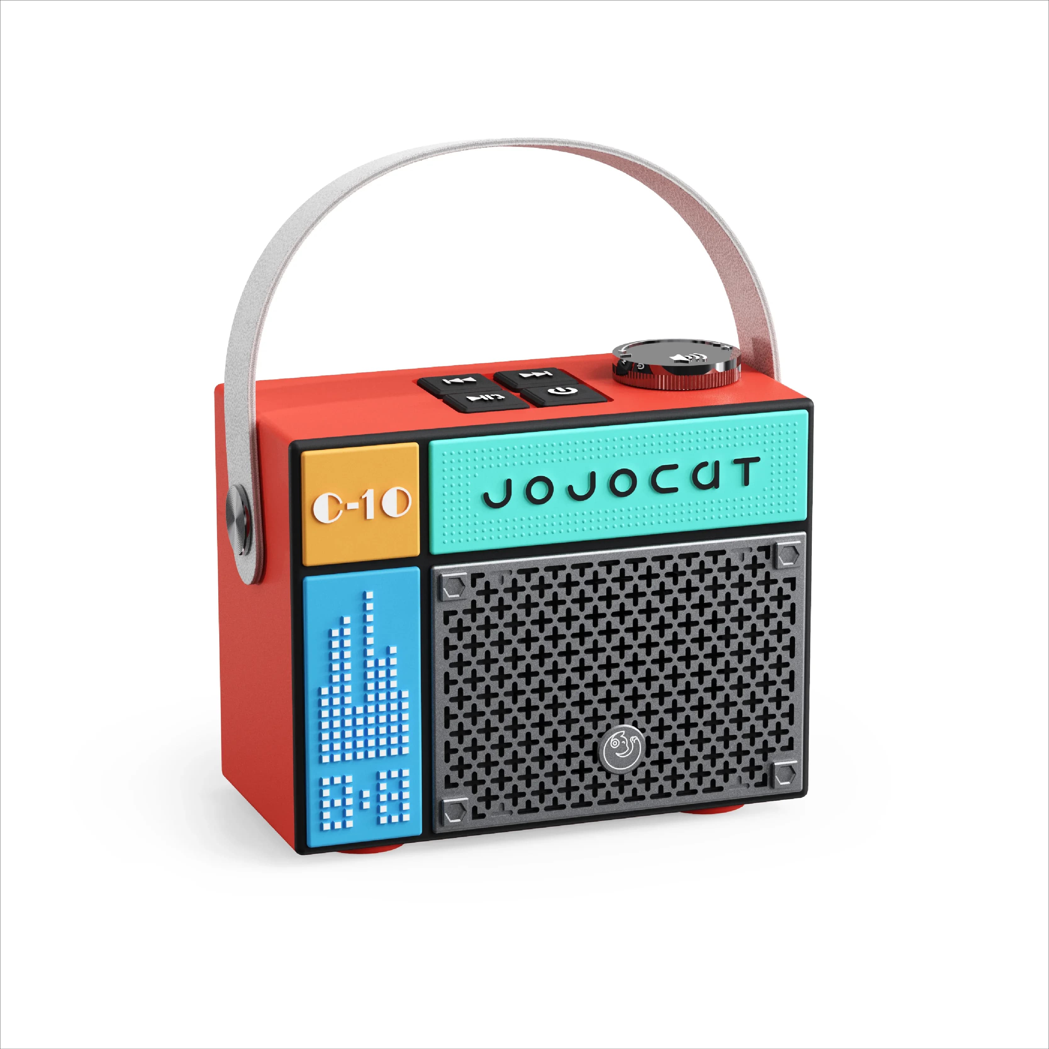 Altoparlante Bluetooth portatile Altoparlante wireless ricaricabile con supporto per bassi profondi Scheda TF Unità USB Decorazioni per la casa per feste all'aperto