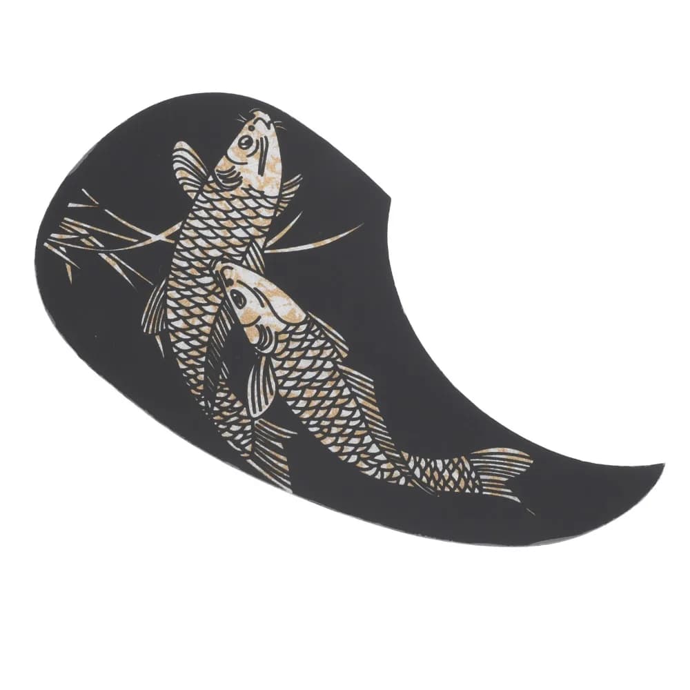 ​Self-Adhesive​ Guitar Pickguard Sticker​ Anti Scratch Decoration ​Pick Guard​ Jinsha Fish Pattern ​Guitar Pickup Guard​