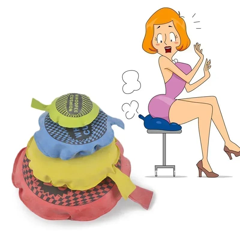 Bambini Divertimento Scherzo Giocattoli Whoopee Cuscino Scherzi Bavaglio Scherzi Creatore Trucco Divertente Giocattolo Scoreggia Pad Cuscino Giocattoli Per I Bambini Adulti