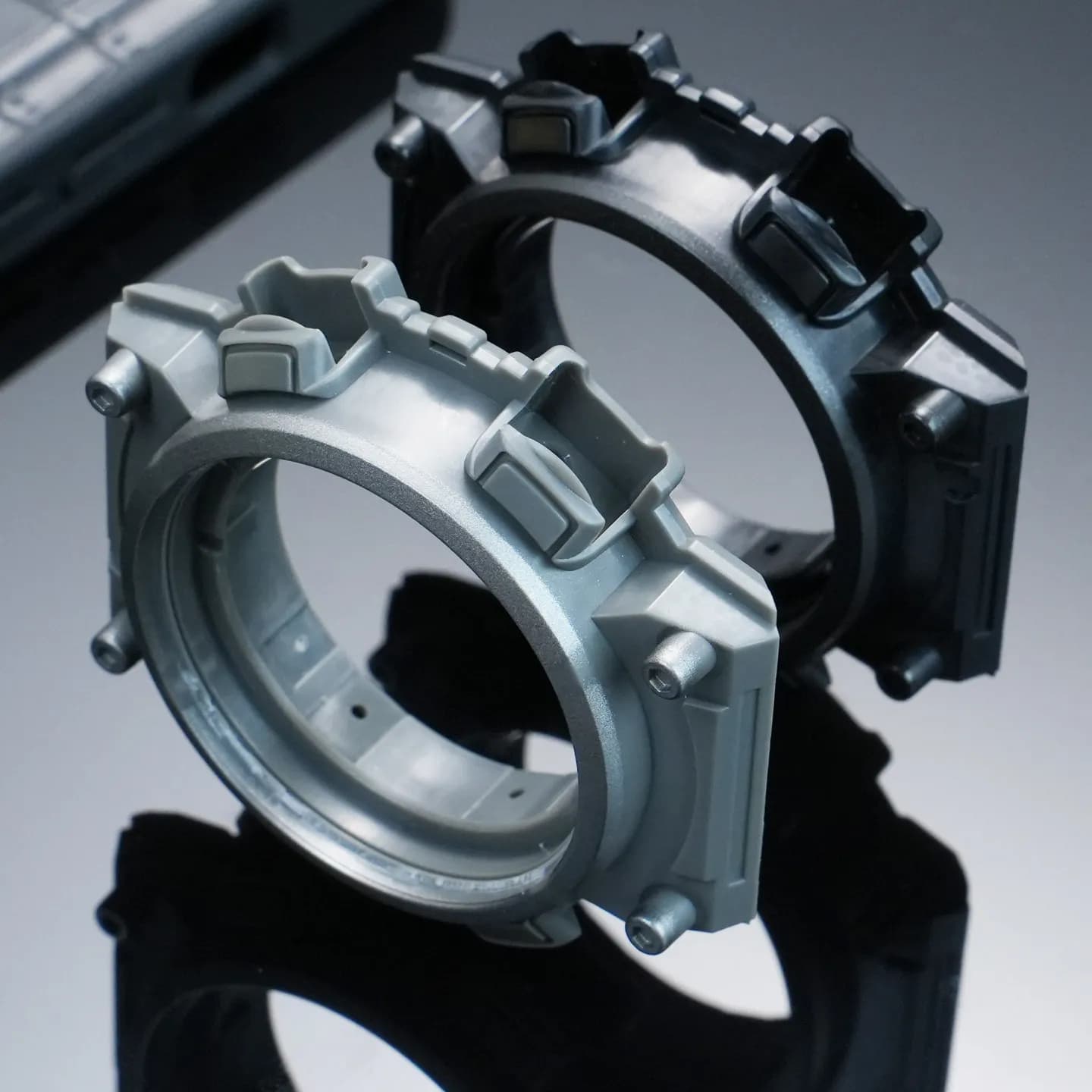 Cassa interna fai-da-te per orologio Casio Solar AQ-S810, cassa in gomma, cassa del movimento, cassa posteriore, accessori per modifiche