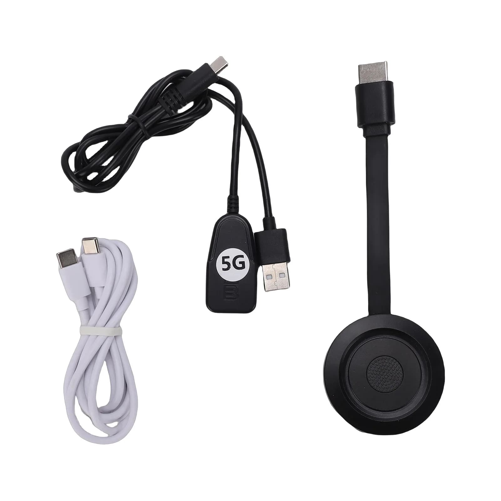 Adattatore per mirroring dello schermo 4K, dongle wireless HD multimediale per la proiezione di immagini da telefono, tablet e laptop su TV e proiettore