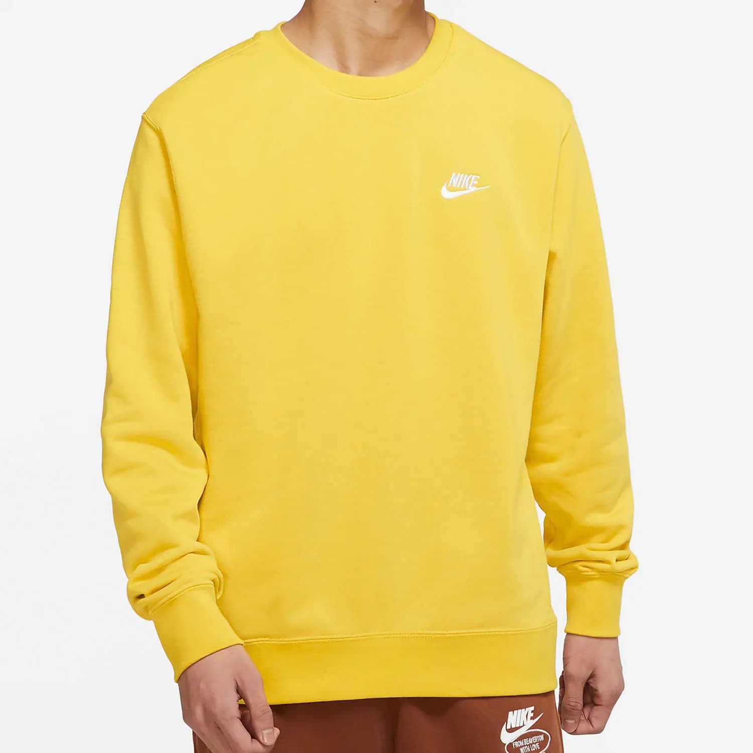 Felpa con cappuccio in French Terry autentica Nike da uomo, modello Spring BV2667-709