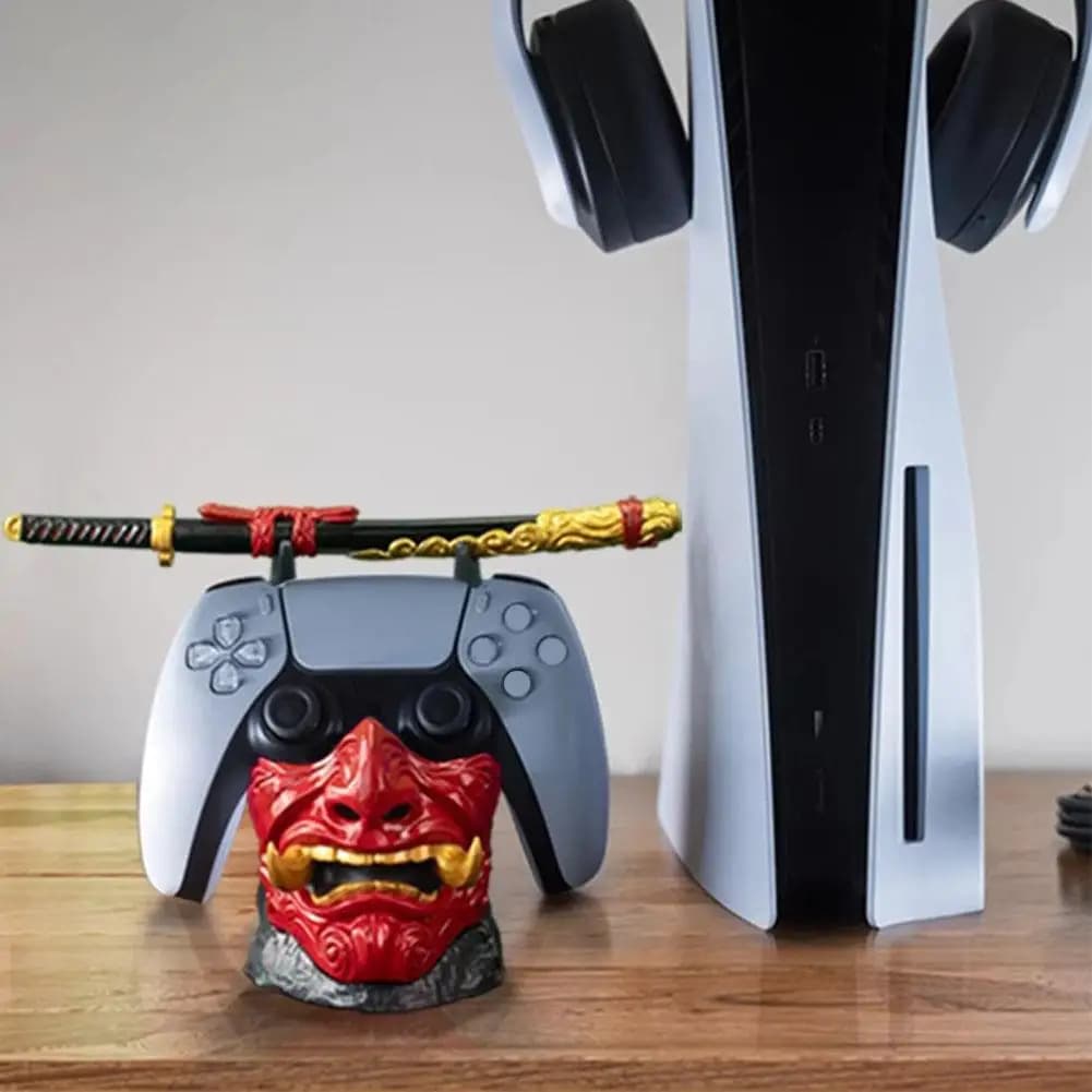 Ghost Tsushima supporto per Controller di gioco figura Controller per supporto per cuffie per ornamenti Desktop PS5/PS4 NS