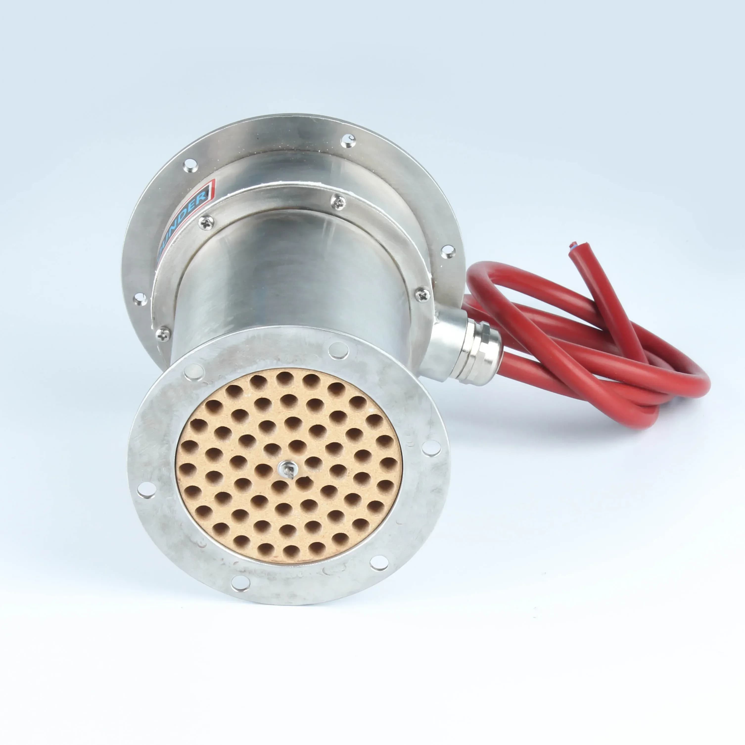 Per 3x400V 18KW Pistola ad aria calda resistente Pistole termiche ad alte prestazioni Riscaldatore ad aria calda per la produzione di cotone perlato