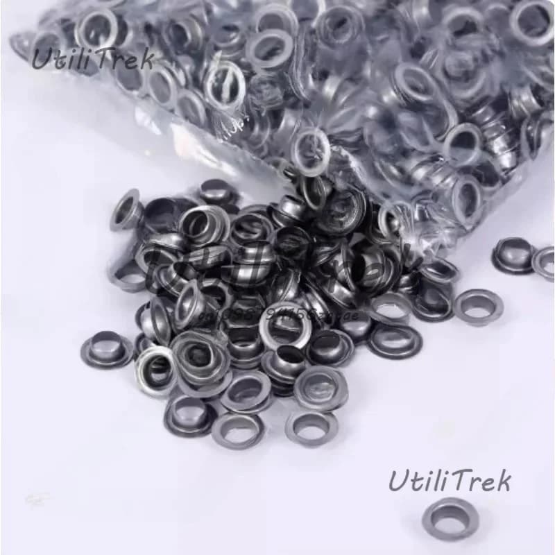 Dealer Price High Quality 5 bags 10mm Stainless Steel Eyelets Grommets / Buttonholes / Rings / Buttons for Eyelet Punching Machi