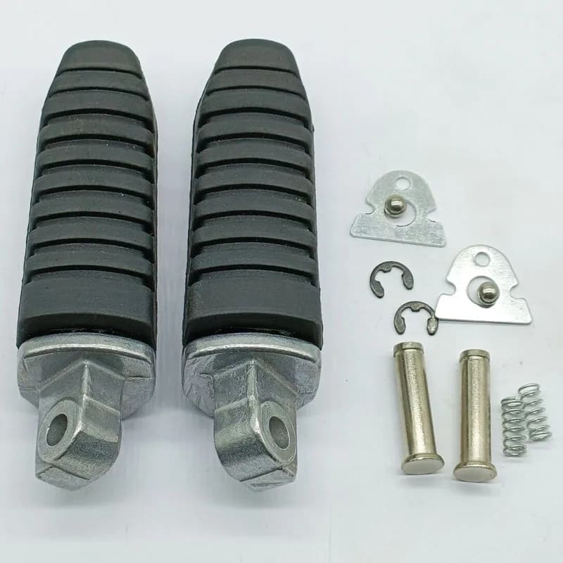 Pedane posteriori Pedane Per Suzuki GSR400 2006-2011 GSR600 06-2011 GSX650 GSX650F 2008-11 GSX1250 2010-11 GSF650 Bandit 07-2012