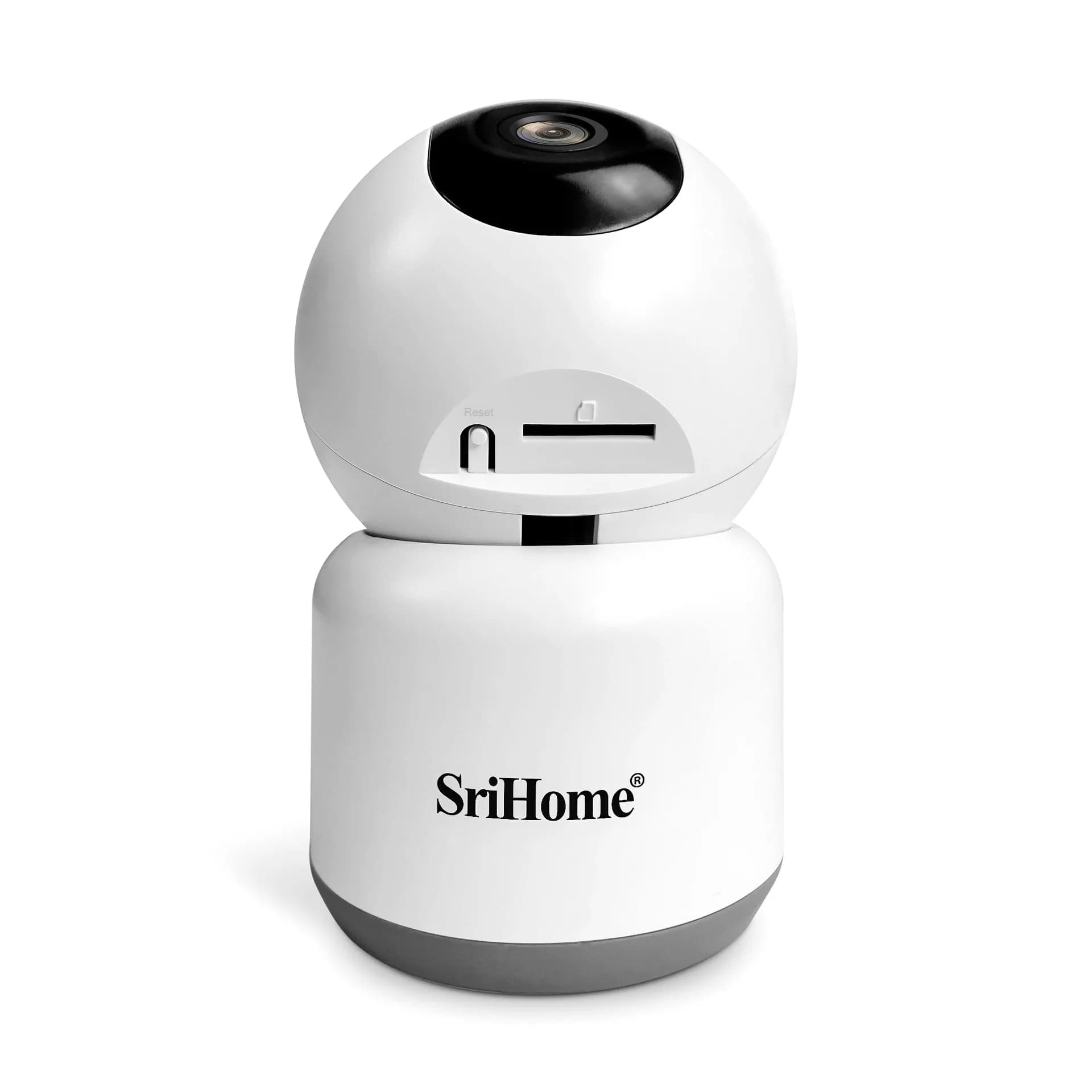 Telecamera IP Dome a Colori Srihome APP SH038 5G, 5MP 1944P, Telecamera di Sicurezza Domestica con Rilevamento Umanoide AI, Baby Monitor