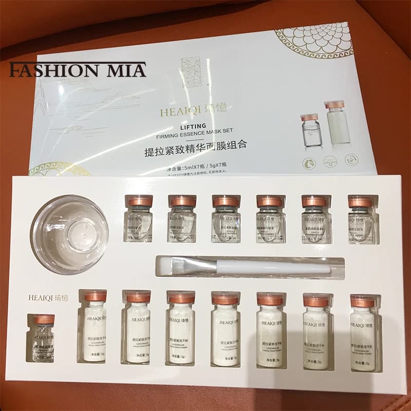 Viso Collagen Peptide Hyaluronic Acid Face Mask Hyaluronic Acid DIY V Face Lifting Rassodante Skin Rejuvenation Skin Care