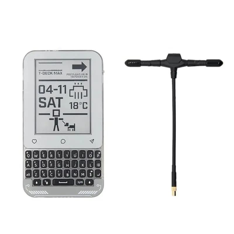 Lora SX1262 915Mhz T-Deck Max 3.1-Inch Touch E-Paper With Antenna 2.4Ghz Wifi& Bluetooth 5(LE) AI Learning Transceiver