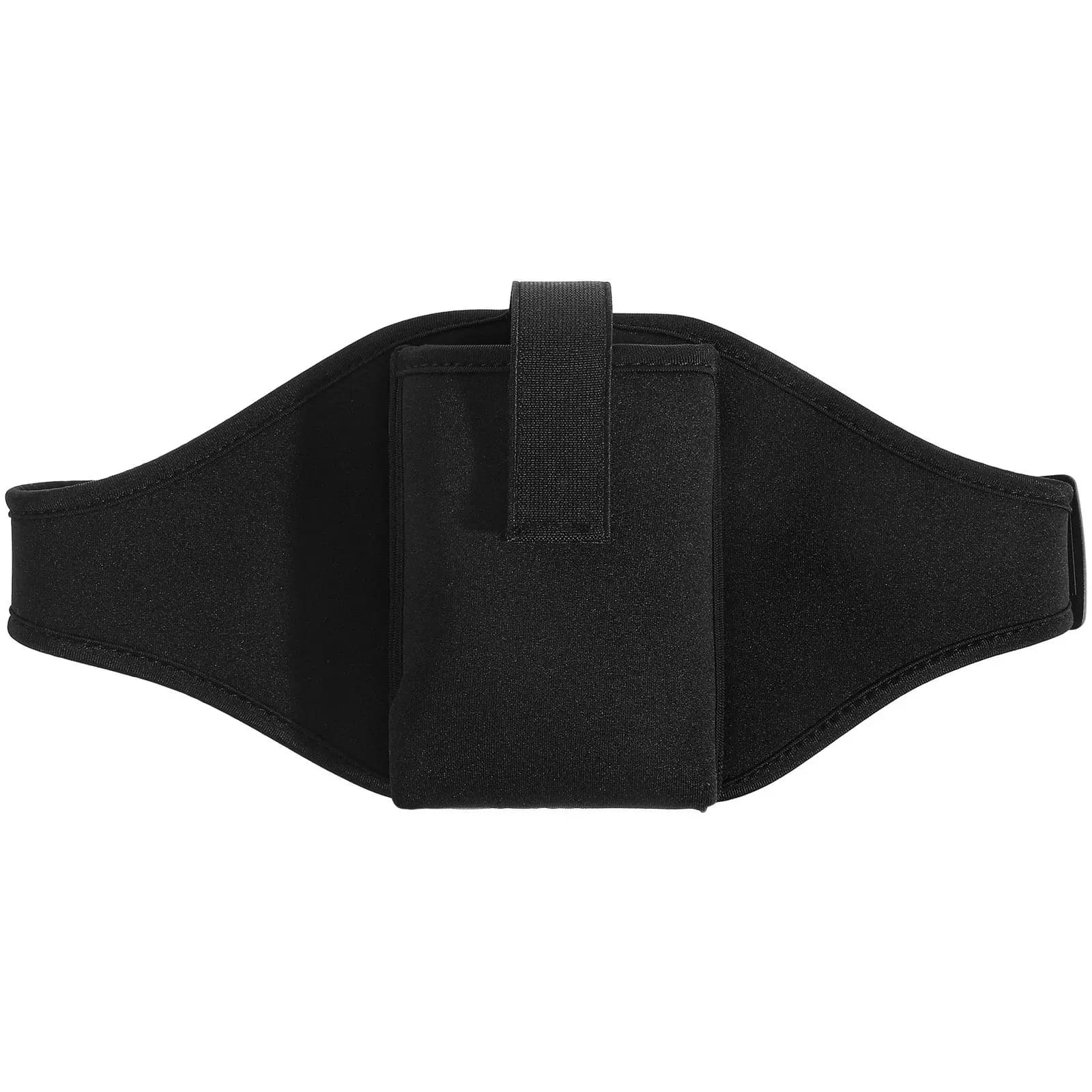 Marsupio Porta Microfono Regolabile in Neoprene con Tasca Frontale per Telefono, Altoparlante, Trainer, Microfono - Ideale per Corsa e Yoga