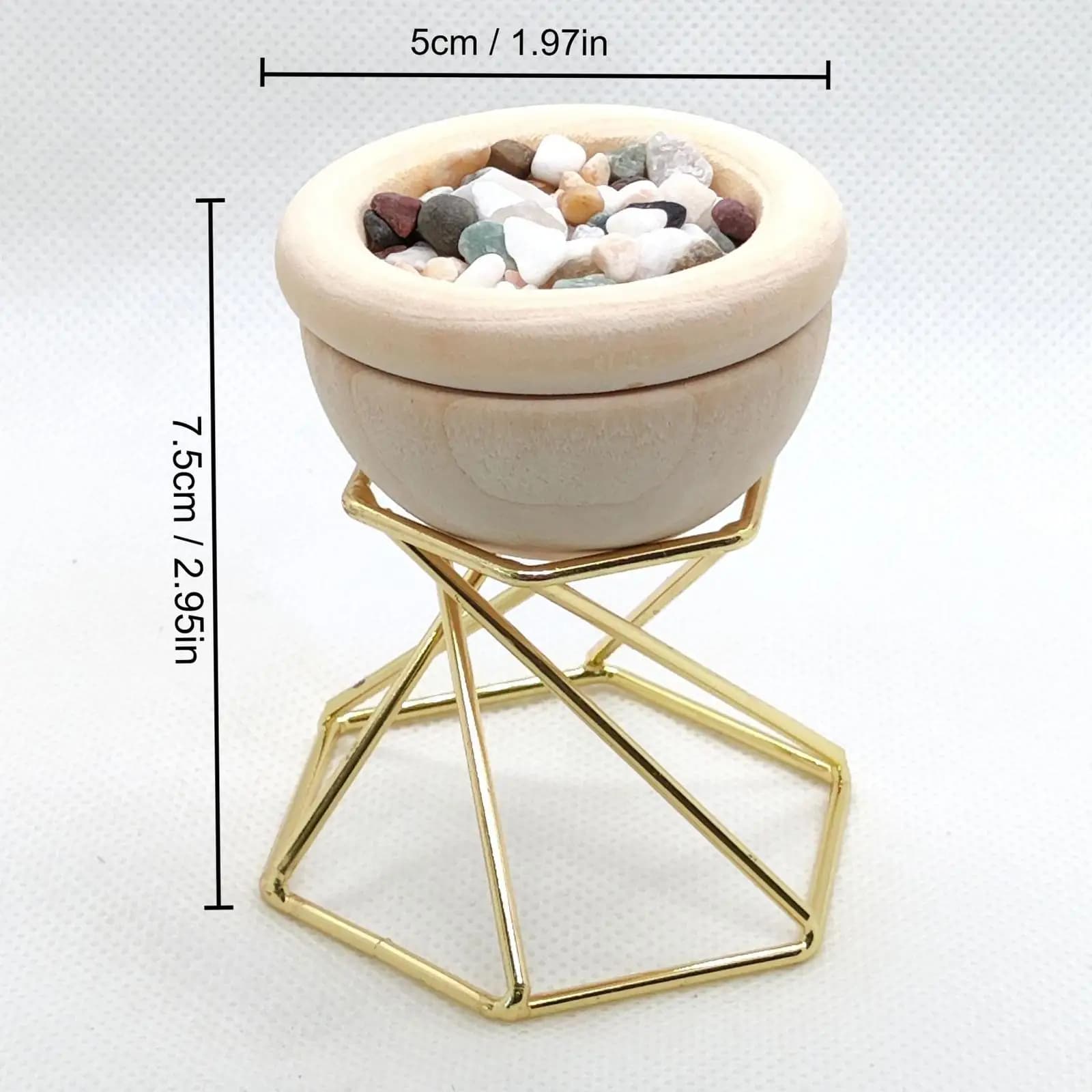 Wooden Aroma Diffuser Creative Oil Scent Diffuser Refill Ornament for Bedroom and Office Use