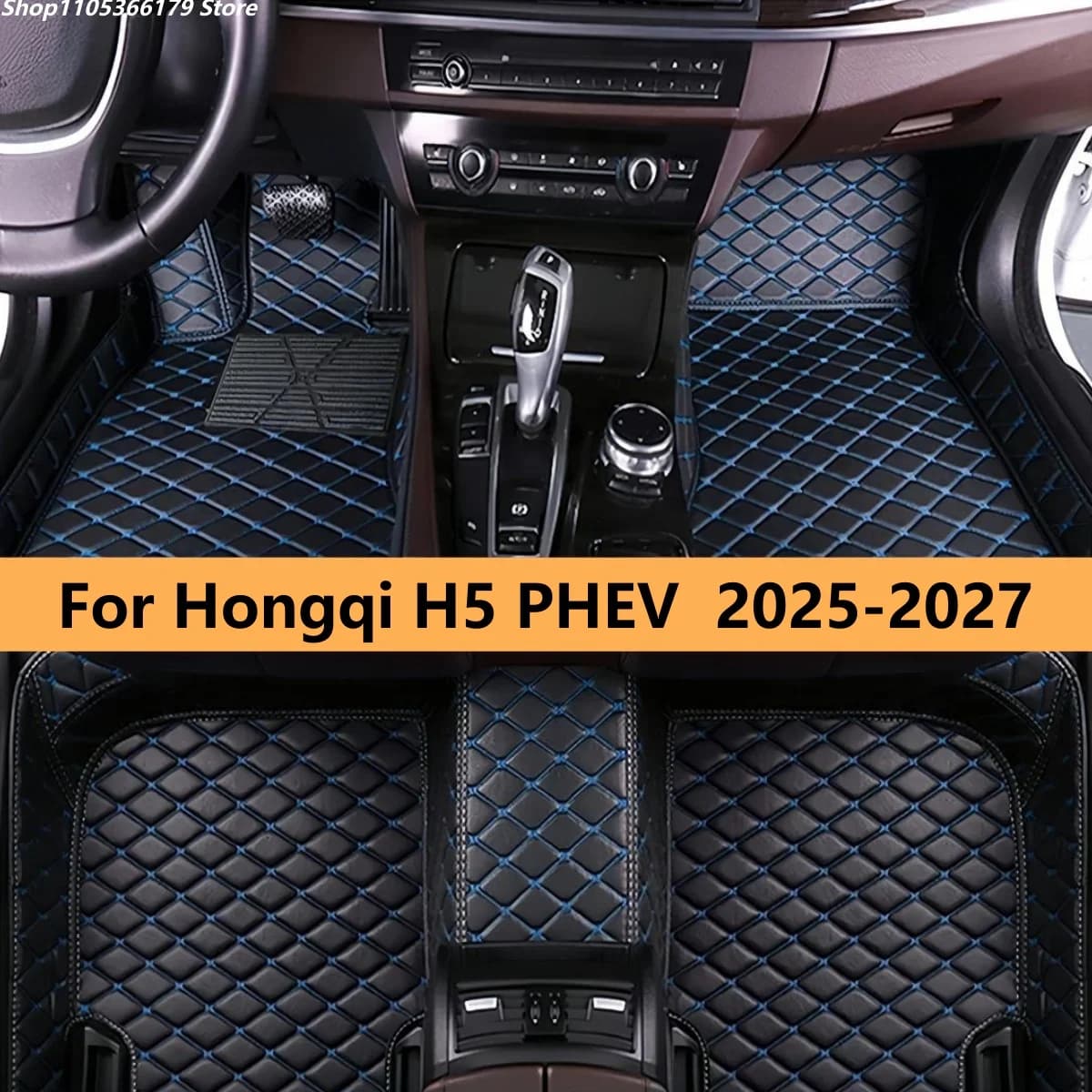 Tappetini Auto per Hongqi H5 PHEV 2025 2026 2027, Accessori Interni per Uomo e Donna