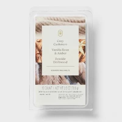 Candles 12 Count Rectangle (Shape) Cozy