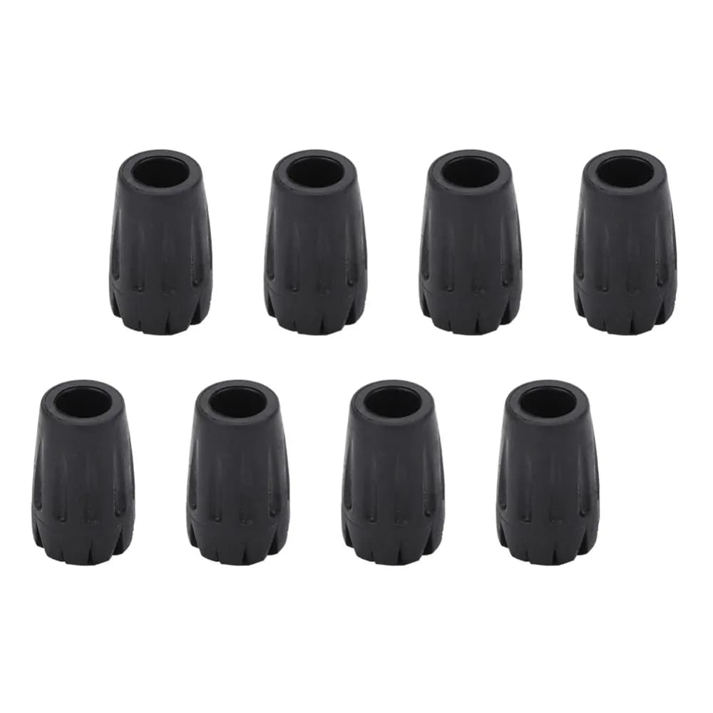 8 pieces durable shock absorption walking stick diameter 11 mm black trek stick trekking stick trekking stick walking stick