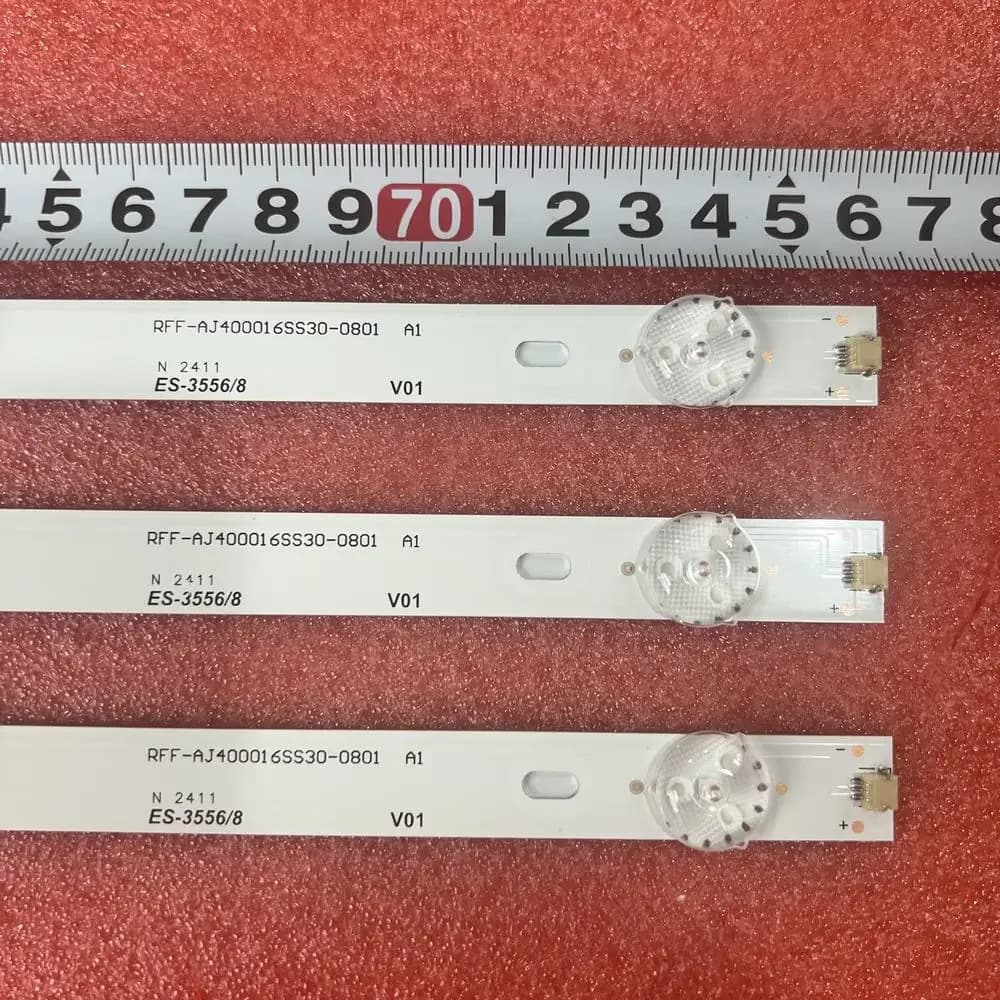 Striscia di retroilluminazione a LED 8LED per Sharp 40BG3K 40BL5EA 40BL2EA 40BL3EA 40AJ2E 40AJ2I 40AJ2K 40AJ6IE 40AJ6KE LC-40UK7252E
