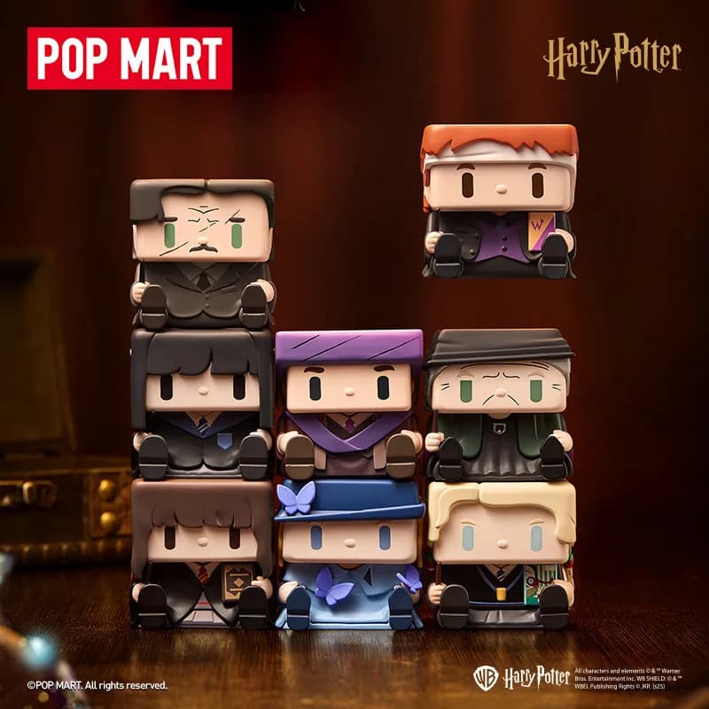 Popmart Harry Potter Pop Cube Serie 1 2 3 Blind Box Figure Ufficiali Autentiche, Simpatiche Statuette da Collezione per Scrivania, Regali di Compleanno