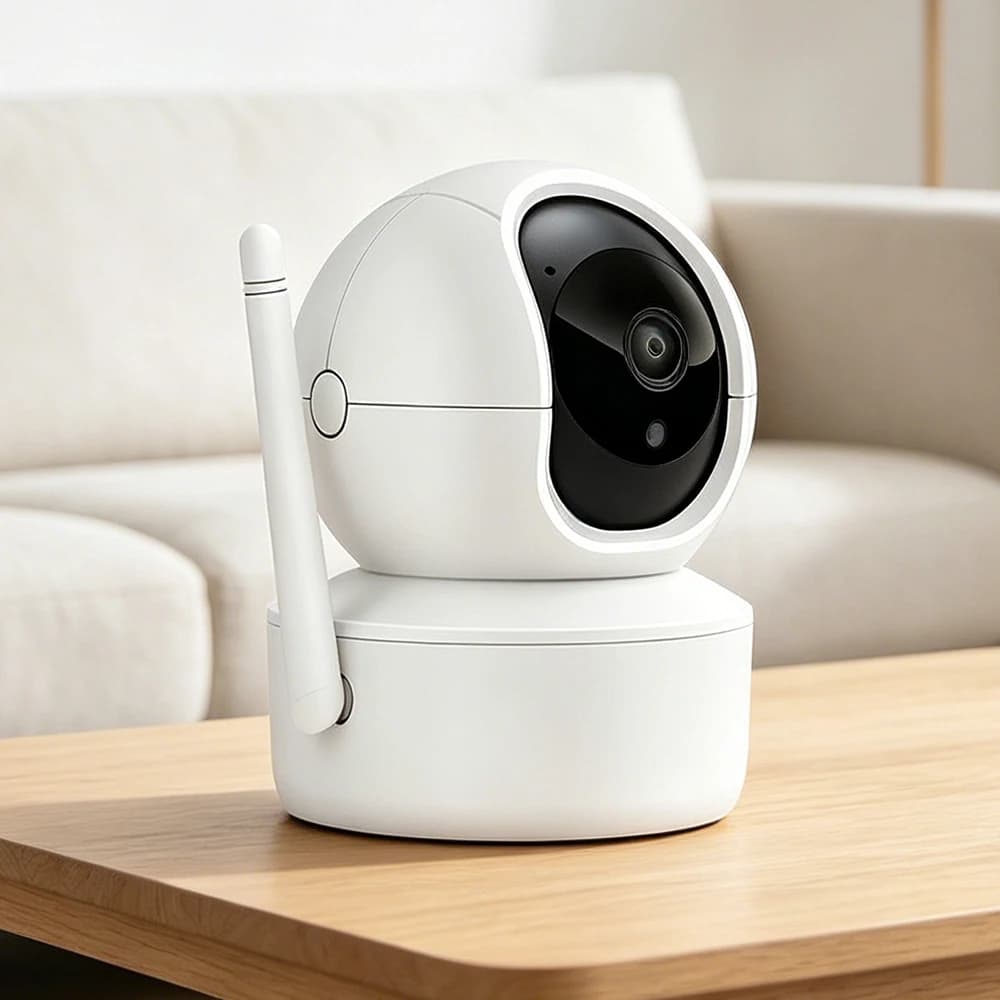 Indoor 5MP 2.4G/5G WiFi PTZ IP Camera with LAN Port Humanoid Auto Tracking Smart Home 2-Way Audio Night Vision Security Cameras