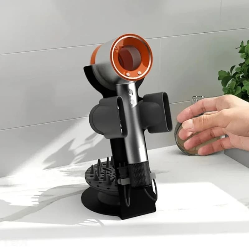 Iron Shelve Organizers Metal Organizer Organizer Holders Portable without punching with support for super magnetic hair dryer