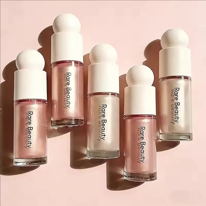 Set di Trucco Rare Beauty, Illuminante Liquido a Lunga Durata, Idratante, Illuminante, Controllo dell'Olio, Modifica del Viso, Cosmetici Naturali
