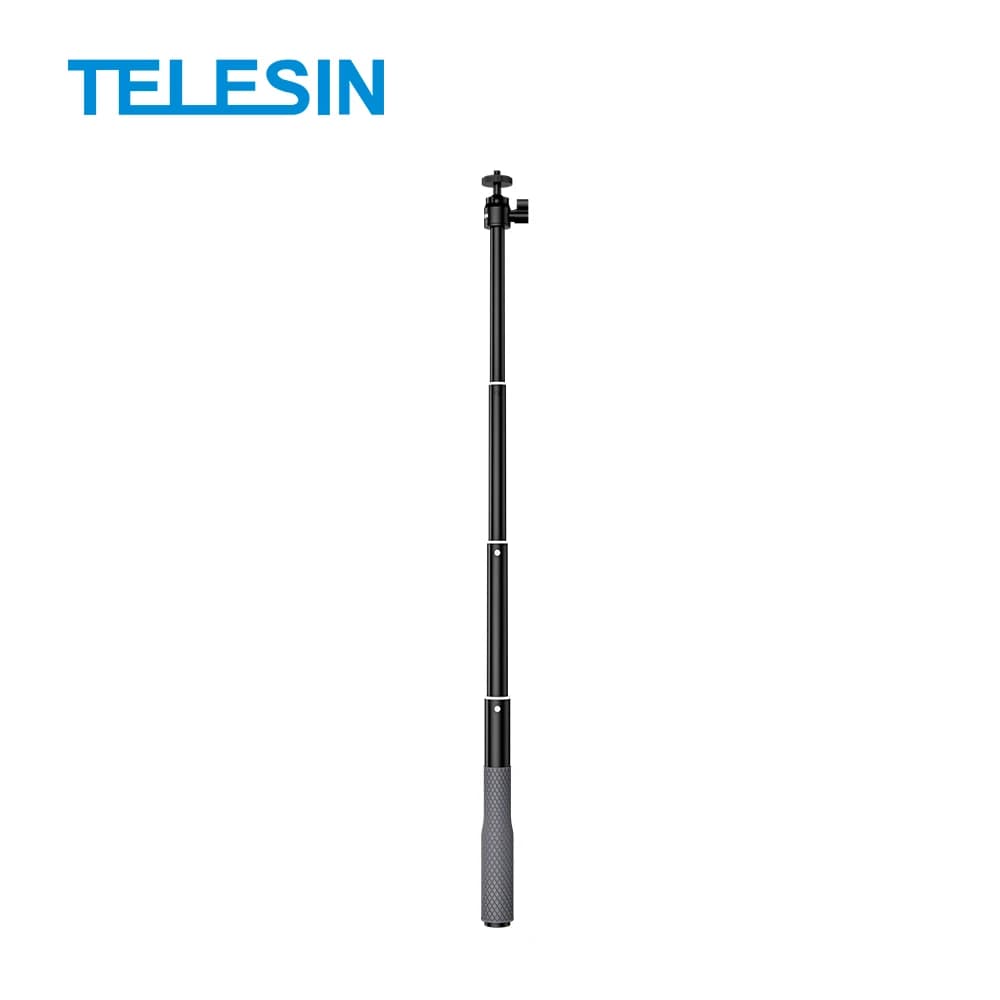 TELESIN Waterproof Diving Selfie Stick: Floaty Monopod with 360° Rotation Ball Head, Compatible with GoPro, DJI Osmo Action