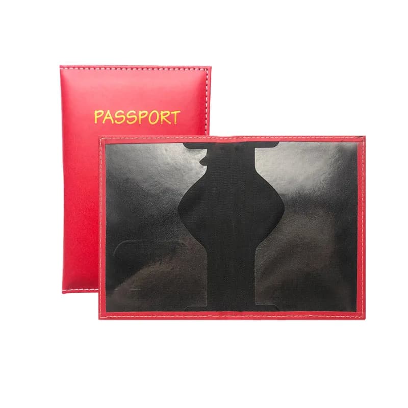 Women Men Travel Document Passport Cover Case Credit Card Holder Cash Holder wallet