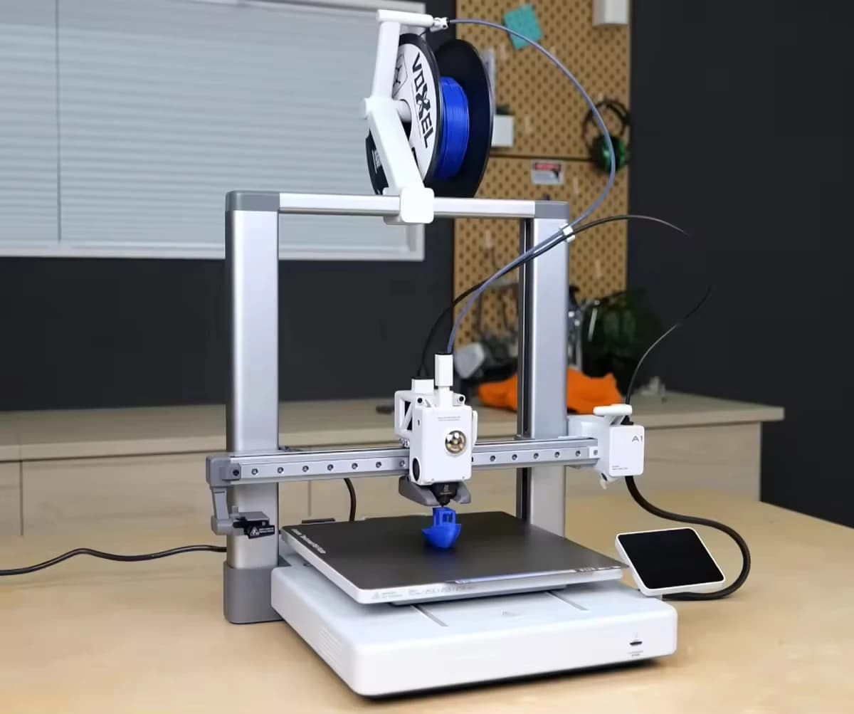 A1 3D Printer Fully Automatic Leveling High-Speed Precision 3D Model Making New Condition Supporting PLA Motor 1 Year USB High