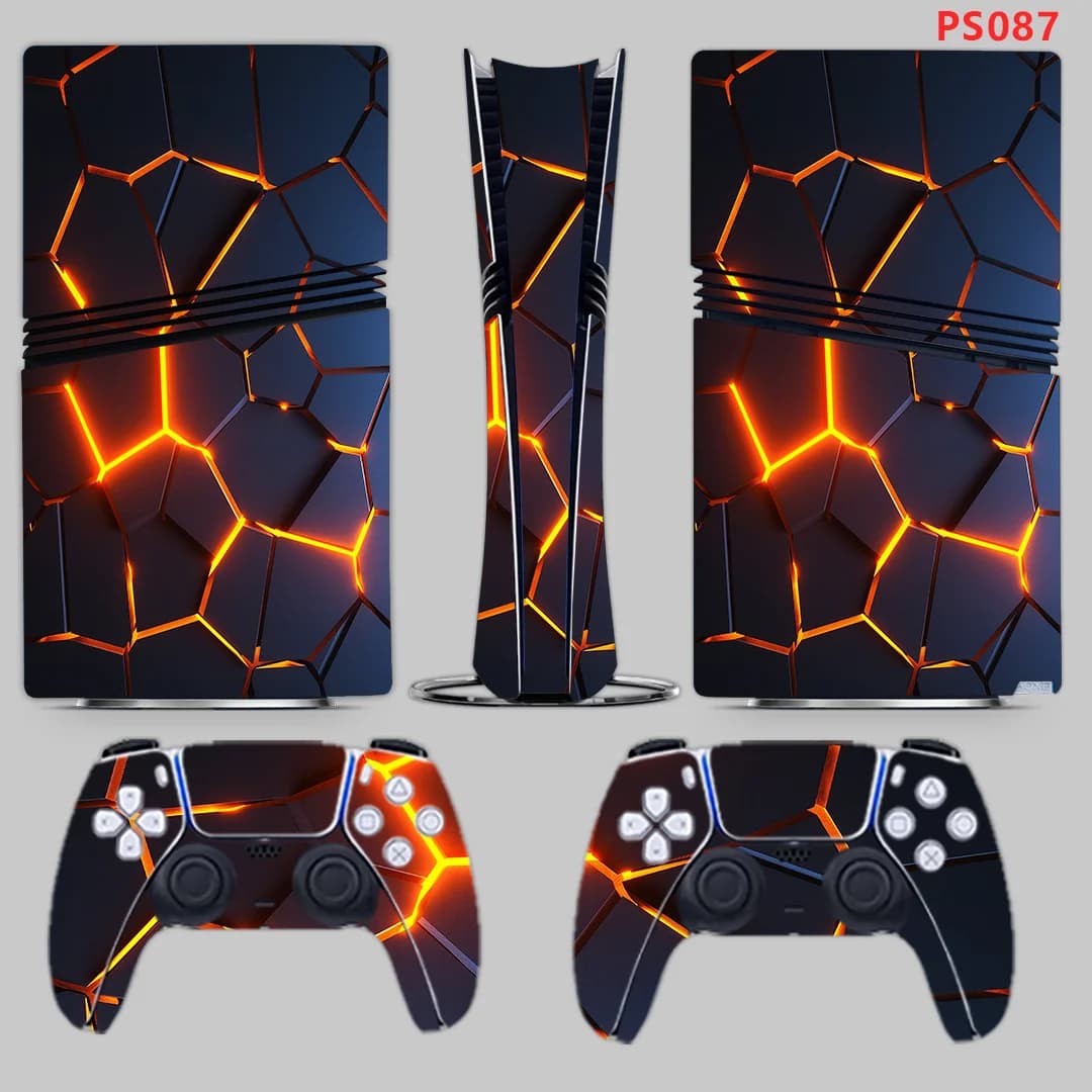 Per PS5 Pro Adesivo skin Decalcomania protettiva in vinile per accessori di gioco in edizione digitale Cover per controller PS5 Pro