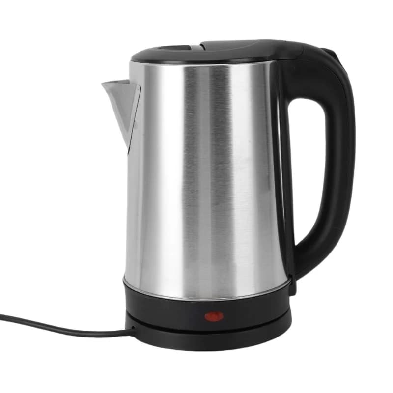 Bollitore elettrico da 2 litri, 1500 W, in acciaio inossidabile SUS, con spegnimento automatico e doppio isolamento, spina americana