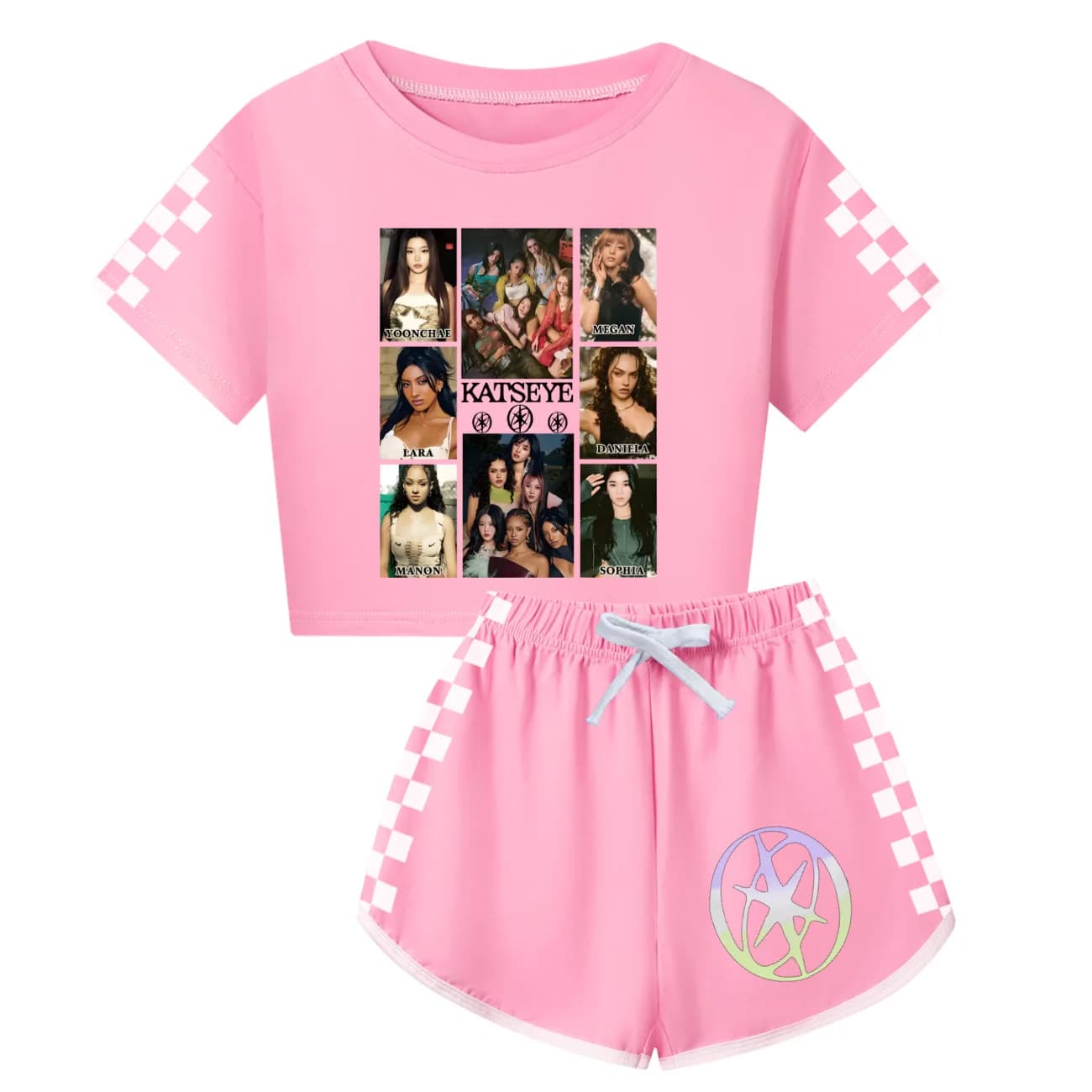Pigiama Divertente con Stampa Occhio di Gatto, Set Autunnale per Bambini, Pigiami per Ragazze e Ragazzi, Abbigliamento da Notte in Cotone, Set Intimo per Neonati, Vestiti per Bambini 5352