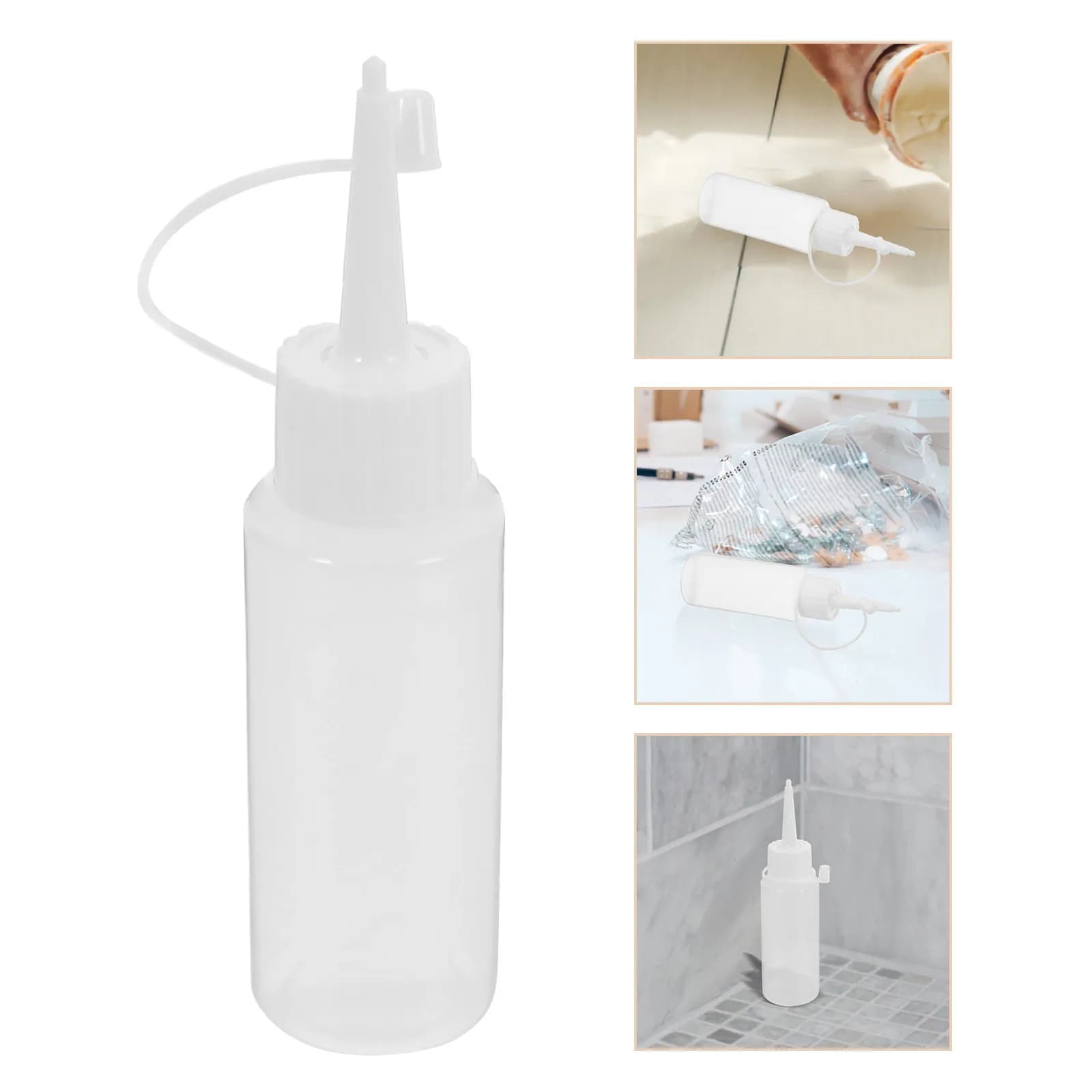 10Pcs Premium Ldpe Soft Plastic Needle Tip Squeeze Bottles for Precision Glue Application Acrylic Paint Crafts DIY Mini