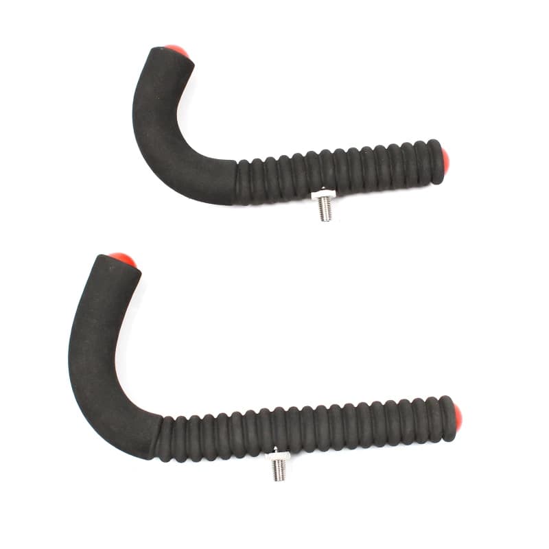 1 Pezzi Ripple EVA Feeder Rod Rest 16cm/23cm Strumento per la pesca alla carpa dotato di filo BSF da 3/8′′ Supporto stabile da nucleo in lega di alluminio