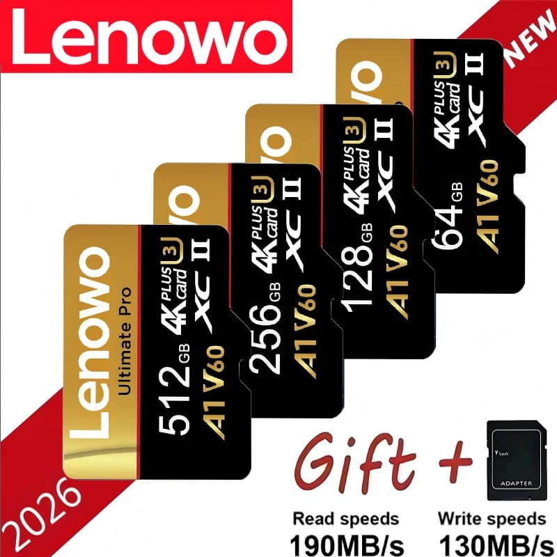 Quick Micro TF SD Card 256GB 64GB 32GB 16GB TF Cards SD Cards Memory Card Temperature Proof 4K UHS-II for Smart TV/GPS
