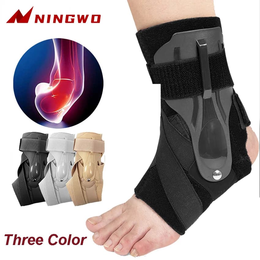Supporto per tutore per caviglia Sport Cinghie per caviglia regolabili Supporto sportivo Ortesi per piede regolabile Stabilizzatore Protezione per caviglia Protezione per il piede