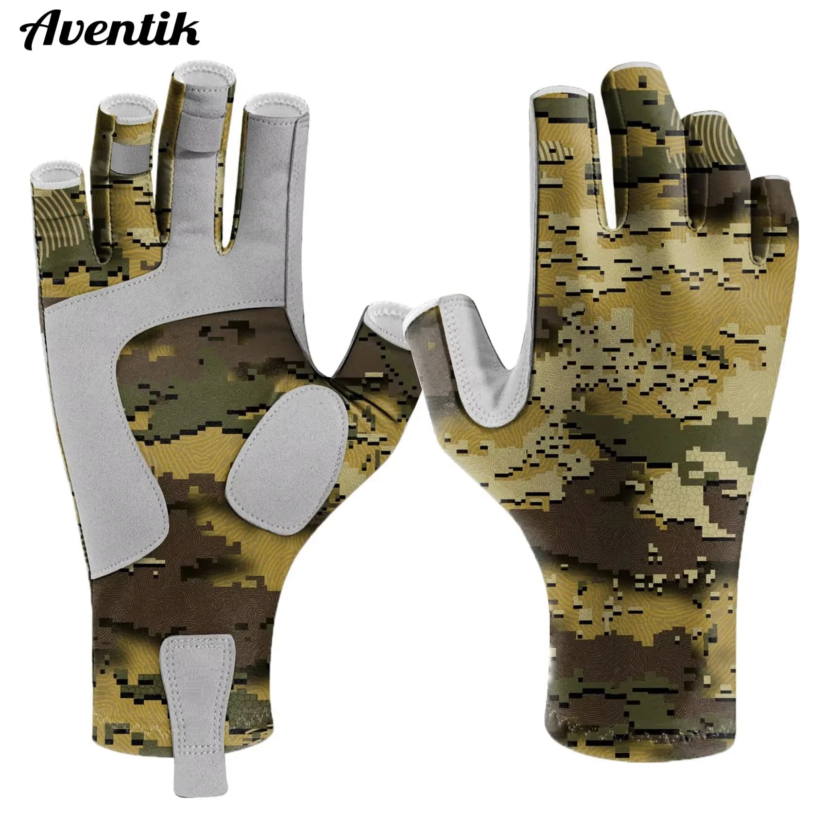 Riverruns fingerless fishing gloves are designed for men and women, ideal for fishing, sailing, kayaking, hiking, running and cycling.