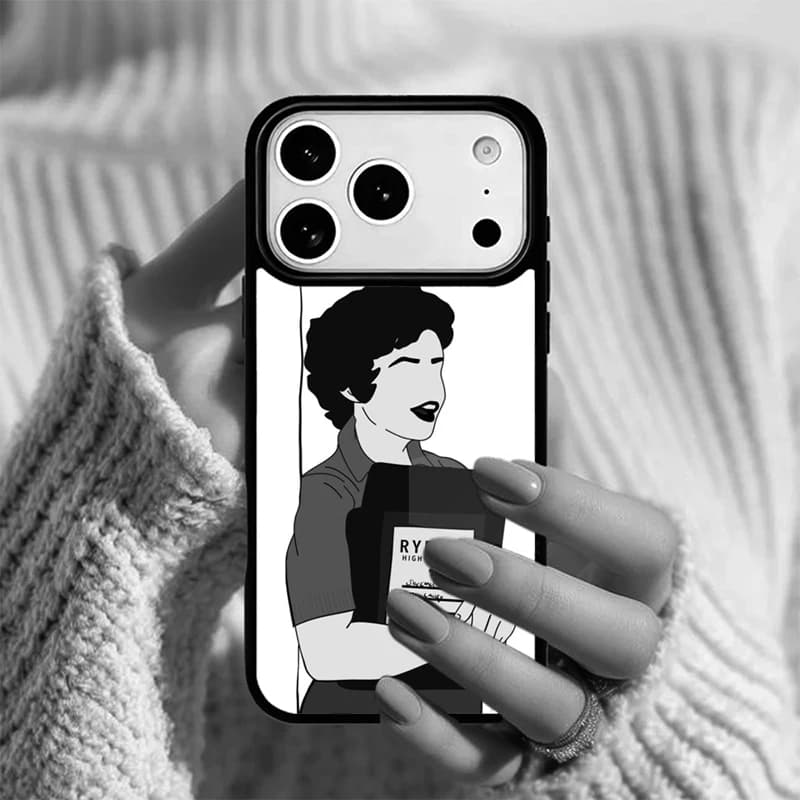 Cover Morbida Antiurto in Silicone con Collage del Film Grease per iPhone 17 16 Pro Max 15 14 Pro 11 12 13 XR XS 6 7 8 Plus