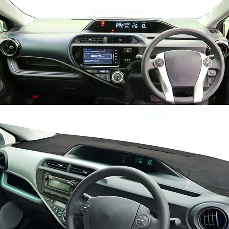 Per Toyota Aqua Prius C 2011-2015 2016 2017 2018 2019 Cruscotto Copertura Dash Zerbino Auto Dash Zerbino Protezione Solare Proteggere Tappeto Accessori