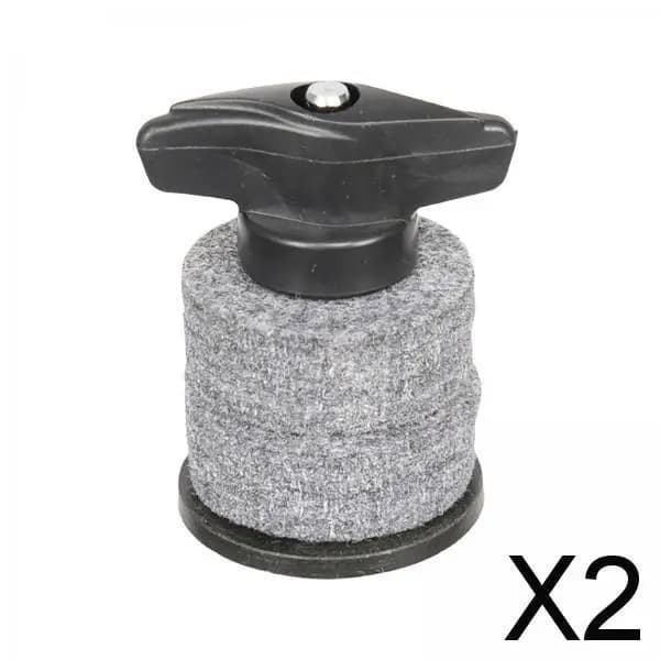2x Accessori per piatti Parti per batteria, Facile da installare, Robusto, Leggero Supporto per piatti portatile Manicotto Supporto per piatti Accessorio per feltro