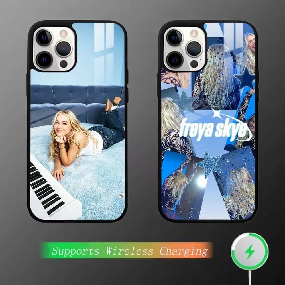 Singer Freya Skye Stardust Phone Case For iPhone Magnetic 15,16,17,14,13,12,11 Plus,Pro with Wireless Charging