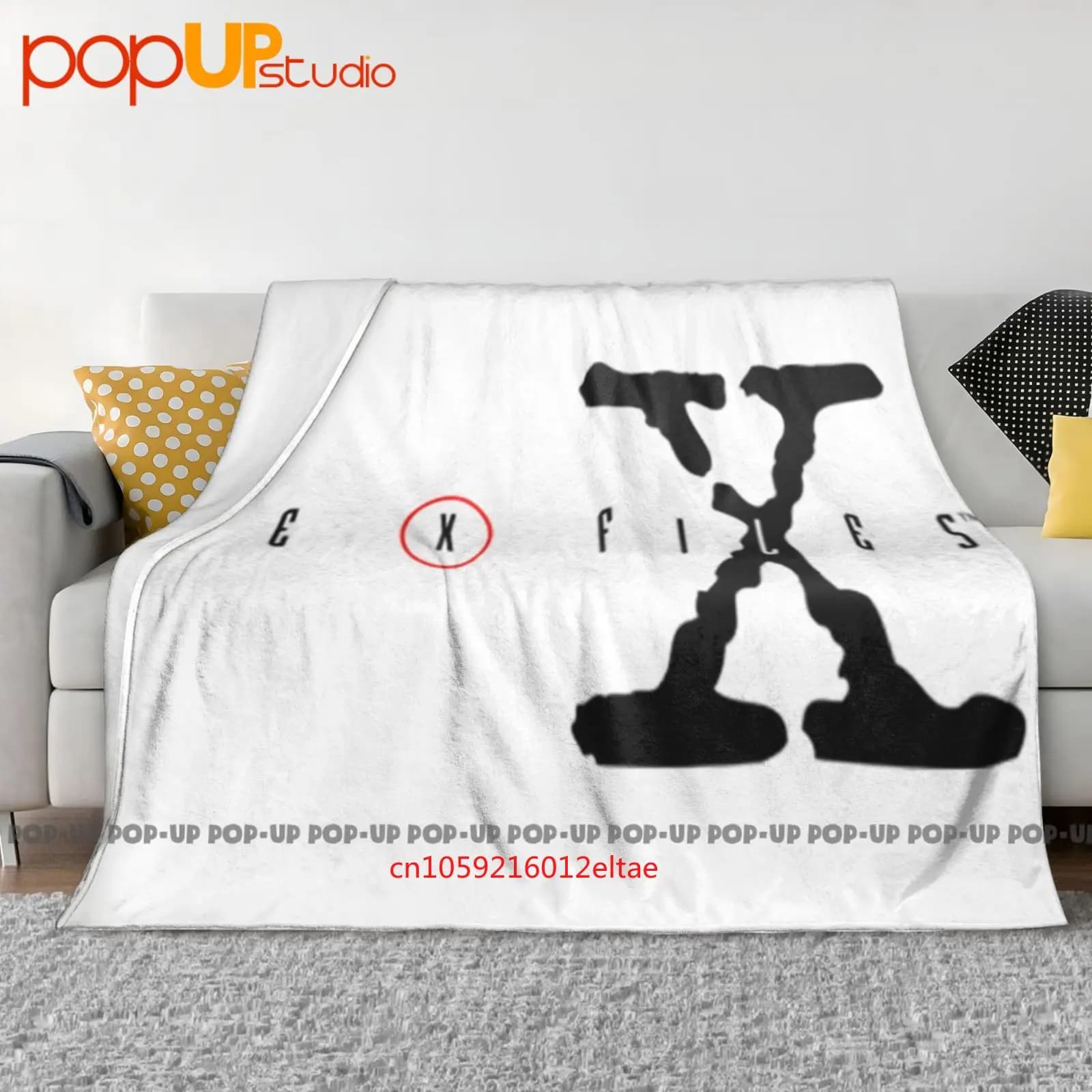 X-Files Coperta ultra morbida trapunta invernale Copridivano Copriletto