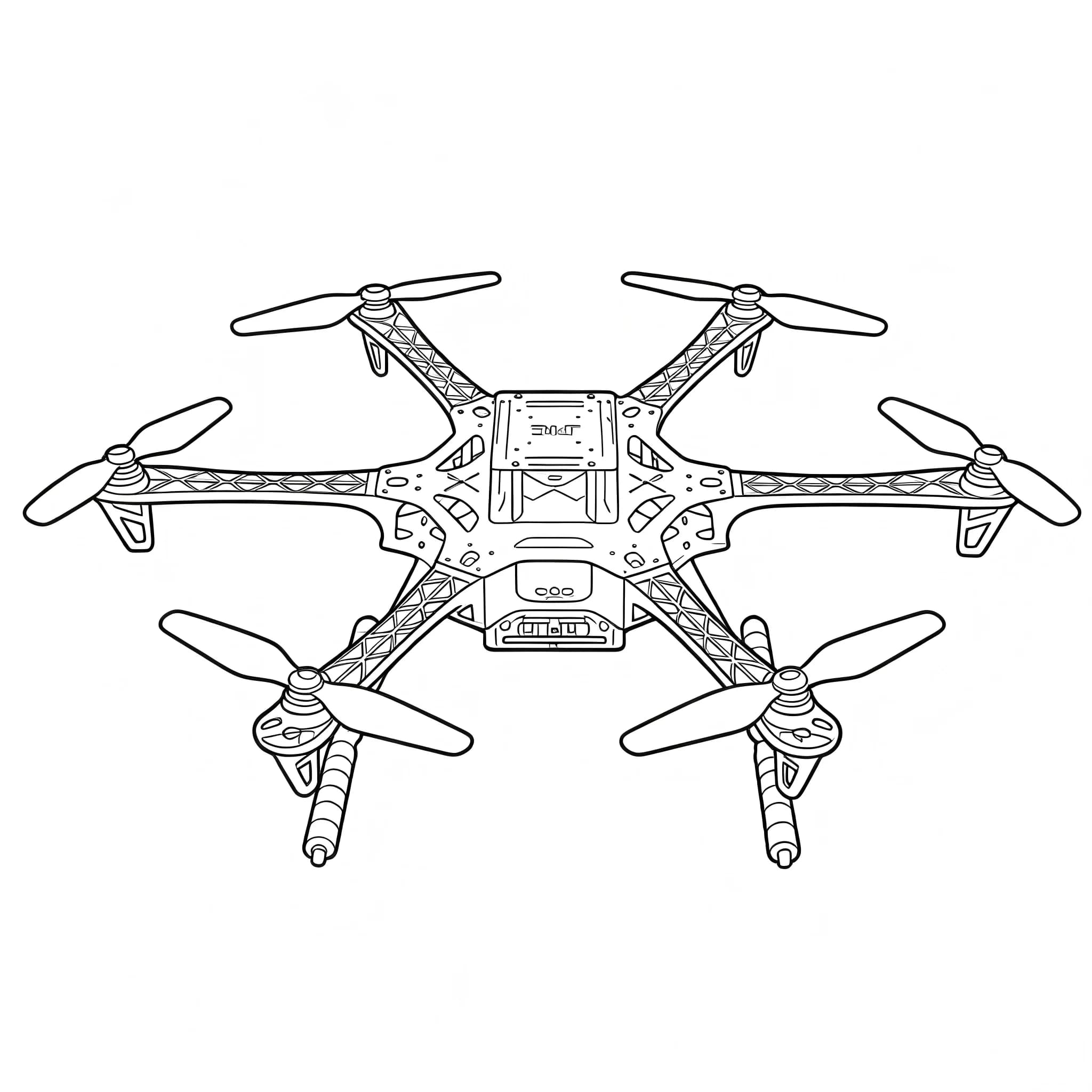 S550 RC Hexacopter Drone Frame Kit Landing Gear FPV F550 Flamewheel Upgrade Kit Quadcopter Frame FPV Quad APM Ardupilot