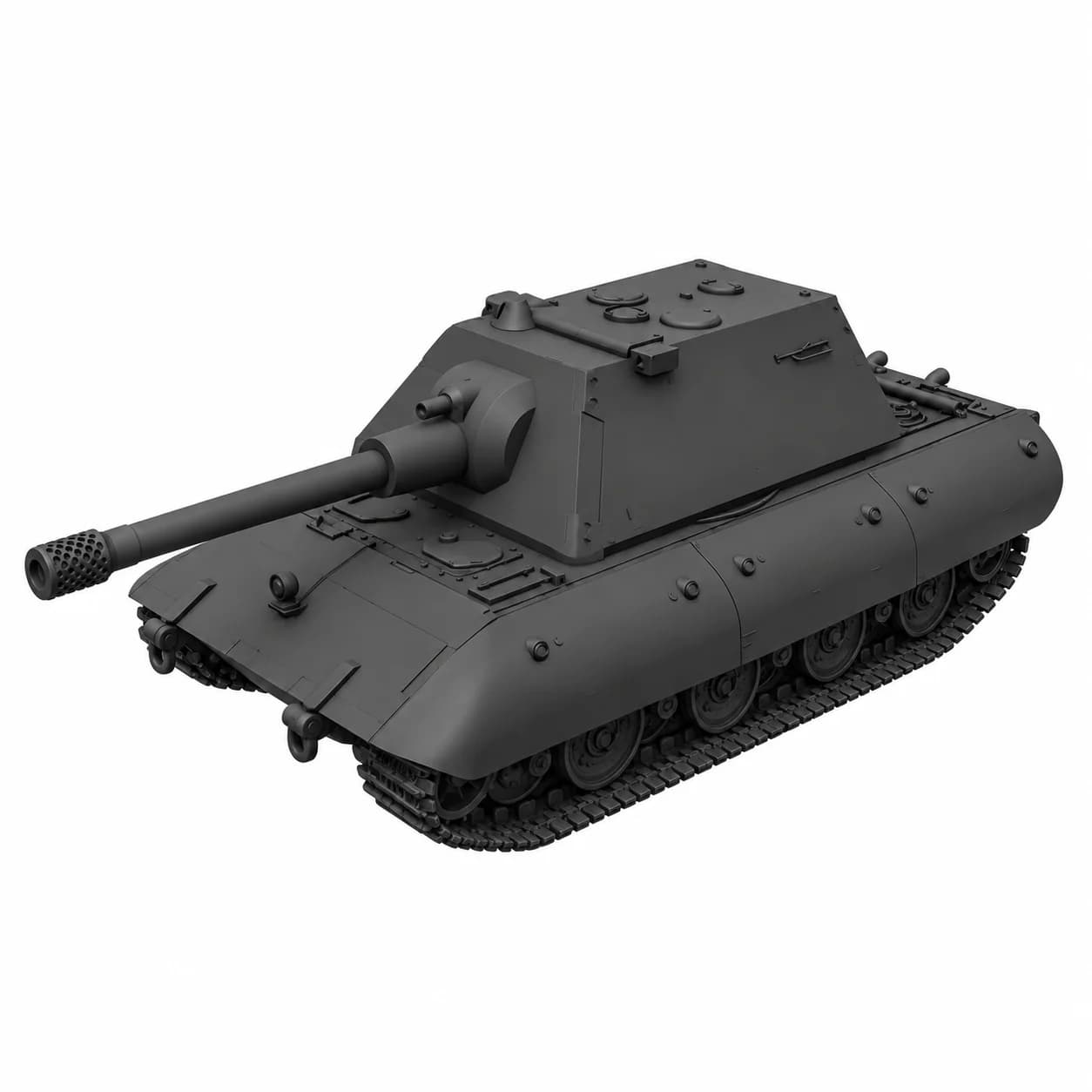 SSMODEL Multi-Scale E-100 German superheavy tank Resin Model Kit TSS0177