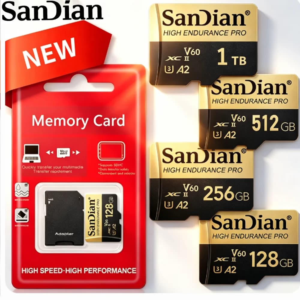 512GB 32GB SD Card Memory Card 64GB 128GB 256GB Micro TF SD UHS-I U3 V30 for PS Vita PSP Gaming
